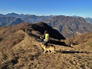 In CANTO ALTO da Cler di Sedrina - Prati Parini il 15 mgennaio 2022 - FOTOGALLERY